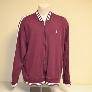 Polo Ralph LaurenMaroon Track Jacket (Size XXL)